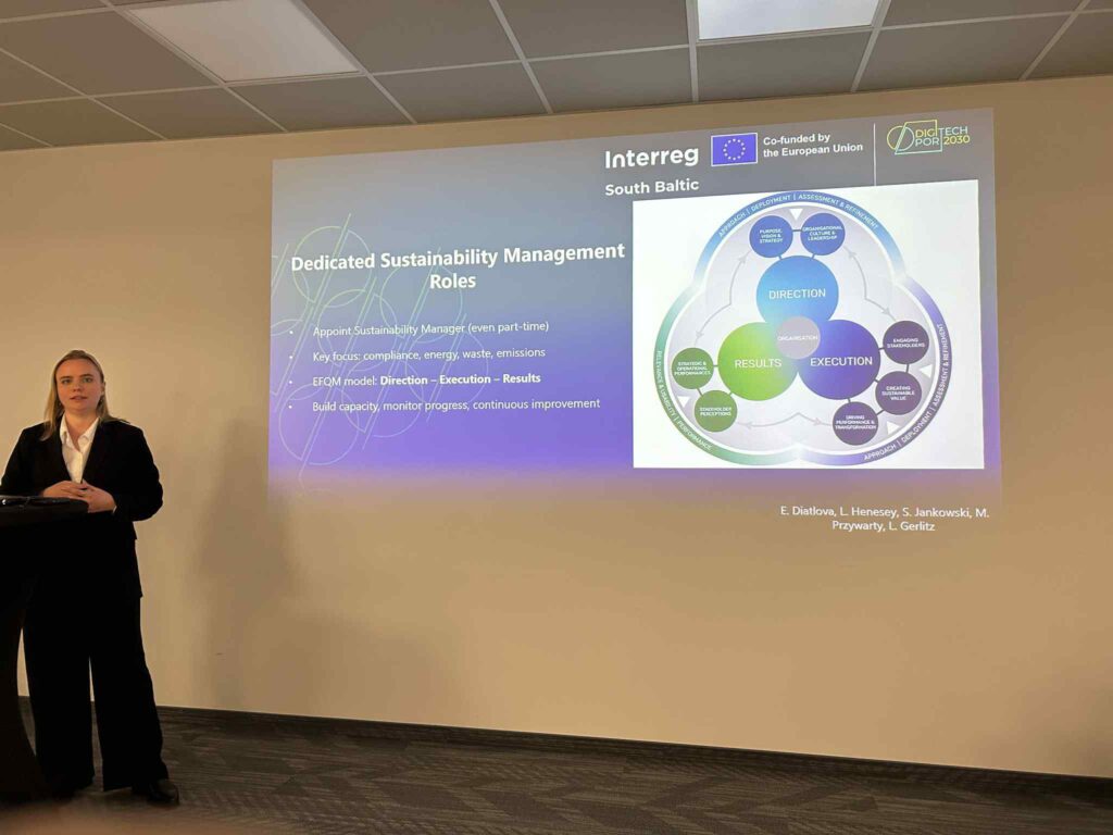 DigiTechPort2030 at Transport Means in Klaipeda