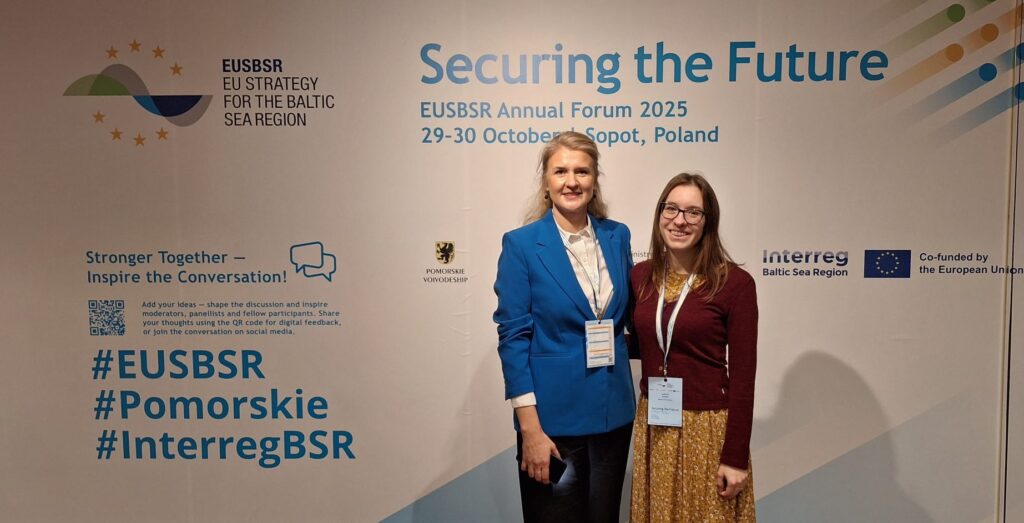 Erika and Joanna DigiTechPort2030 at EUSBSR Annual Forum 2025