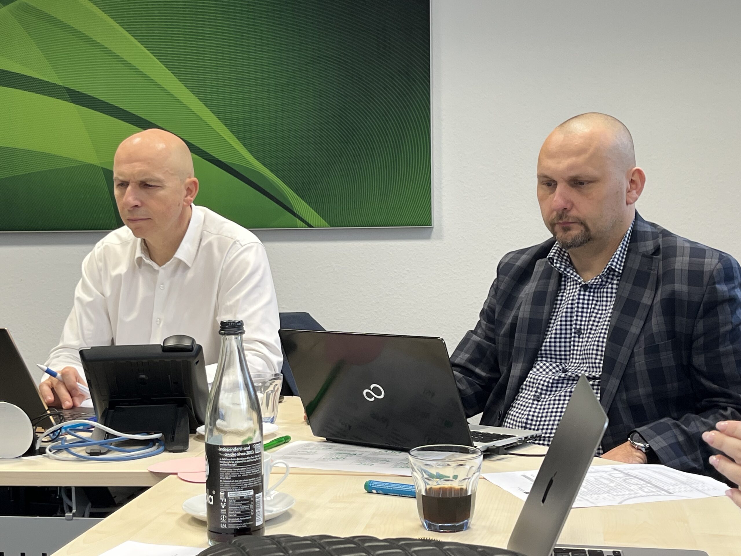 Stefan and Marcin - working hard for DigiTechPort2030